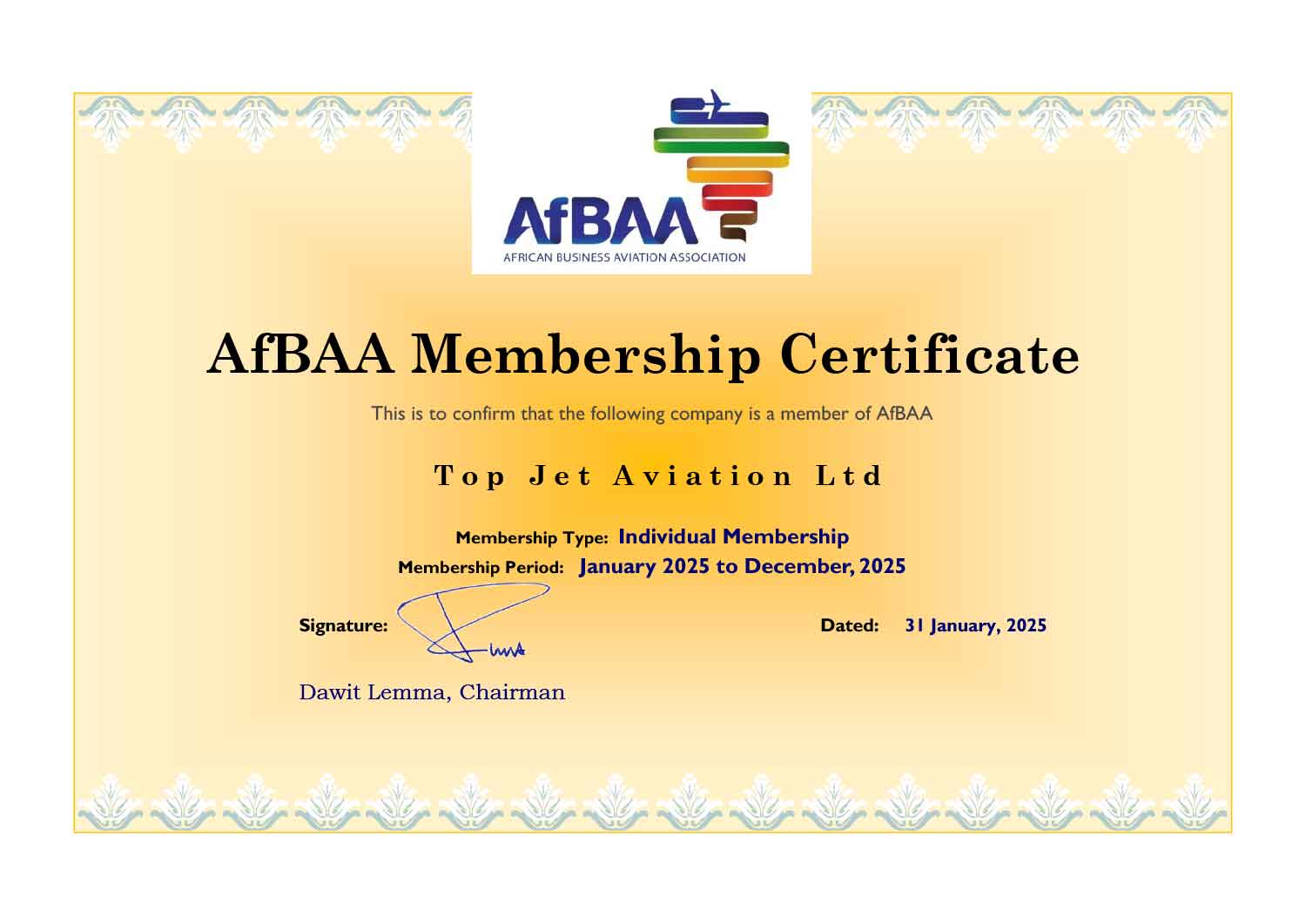 African Business Aviaion Association